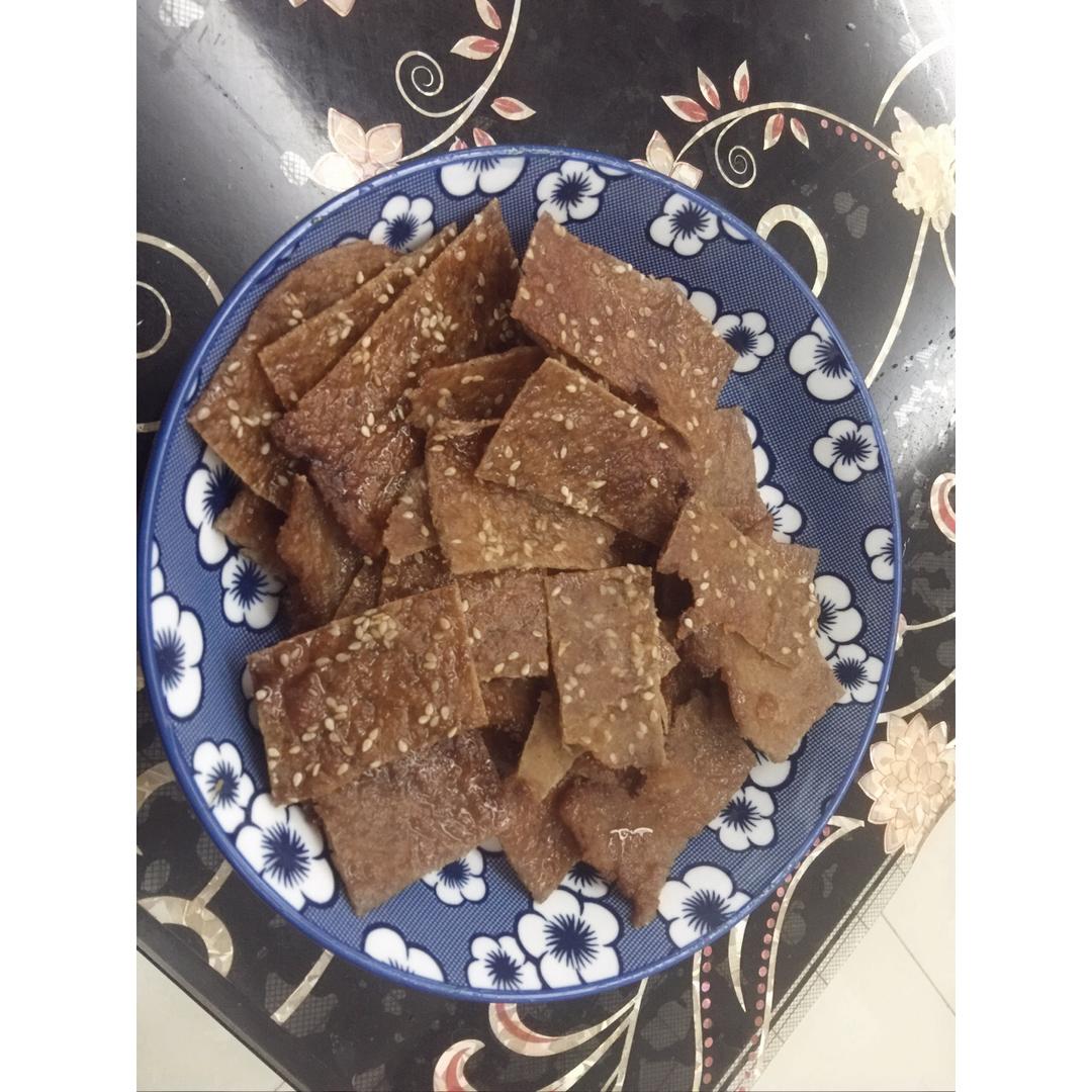 自制超好吃的—蜜汁猪肉脯