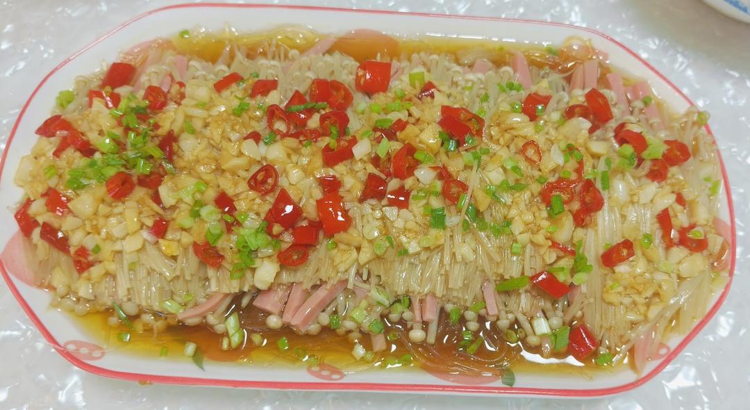 蒜蓉金针菇