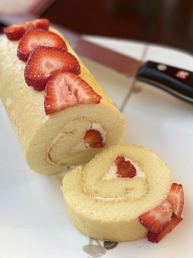 【小高姐】蛋糕卷 技巧分享 卷起容易 不会开裂