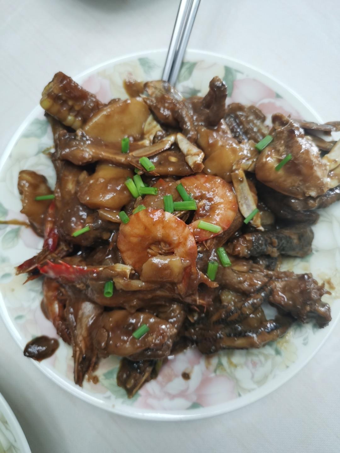 梭子蟹复刻胖哥俩肉蟹煲