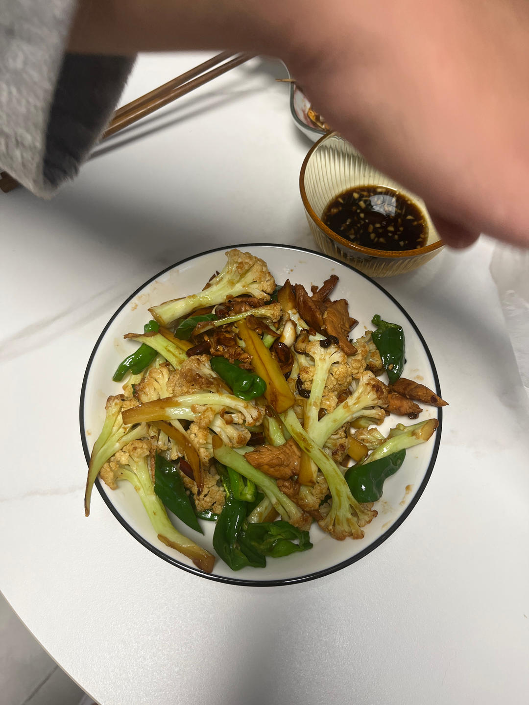 干锅有机花菜