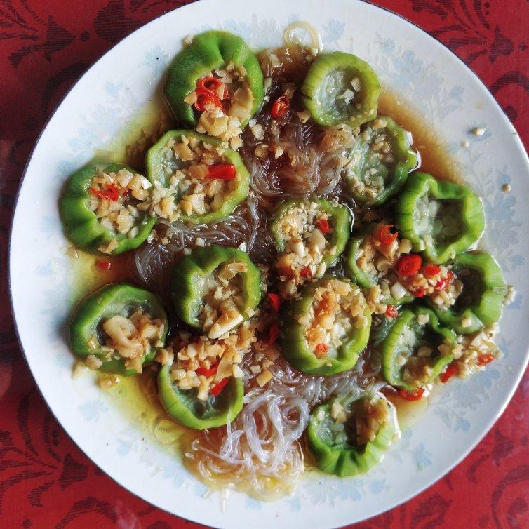 蒜蓉粉丝蒸丝瓜