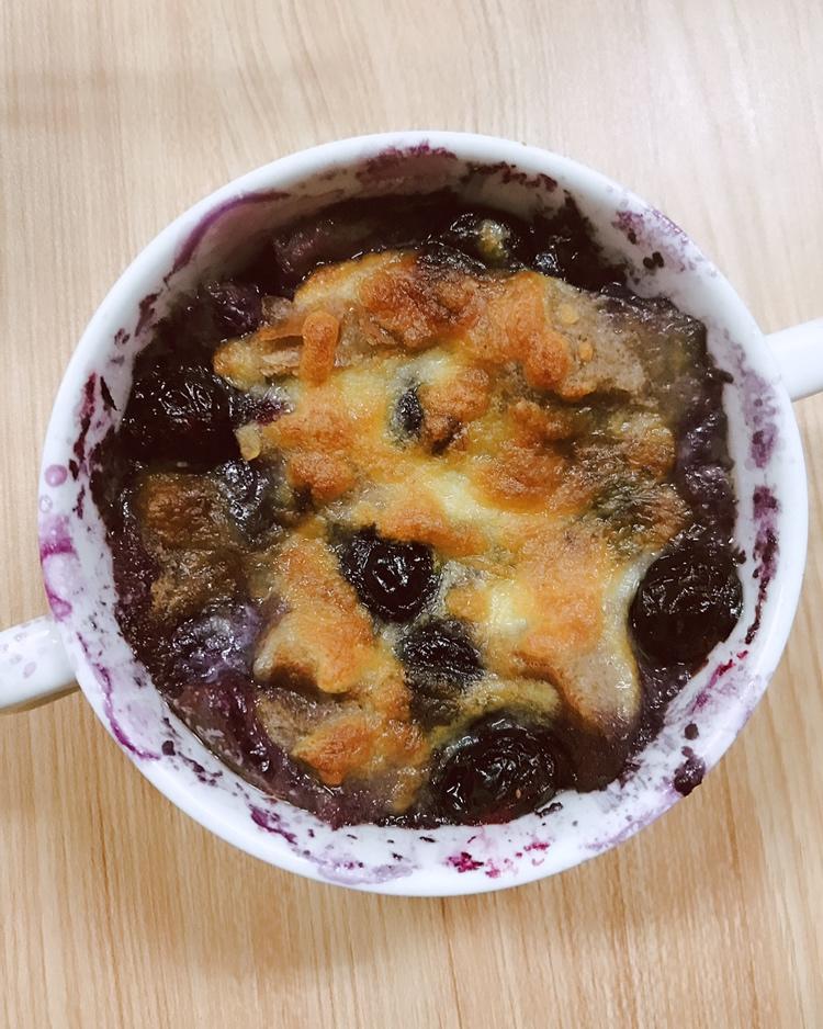 【山姆厨房】吐司焗蓝莓