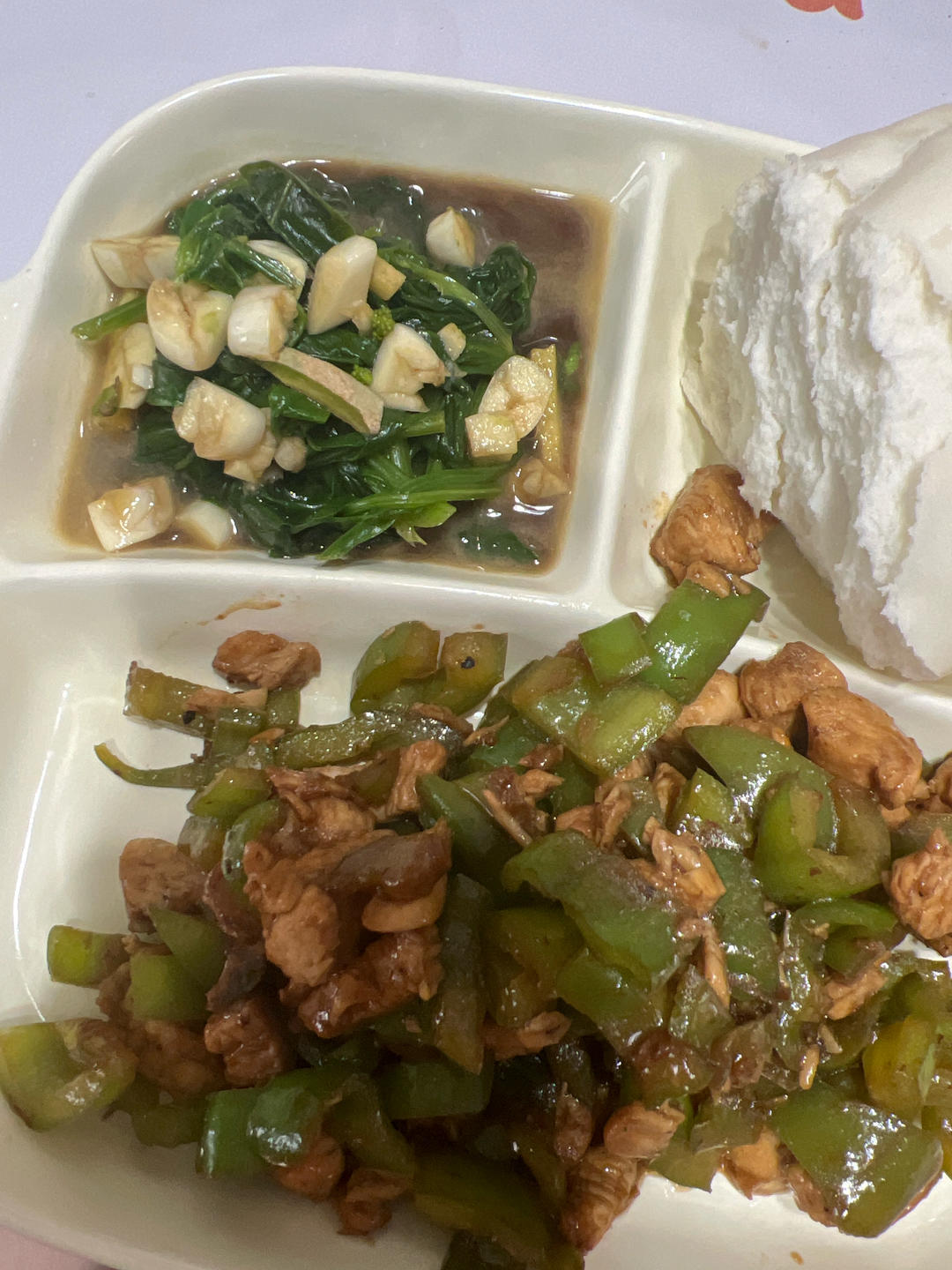 凉拌菠菜(家传秘方)