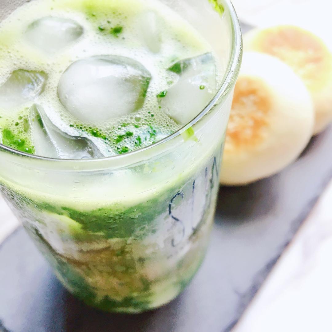 无糖抹茶拿铁
