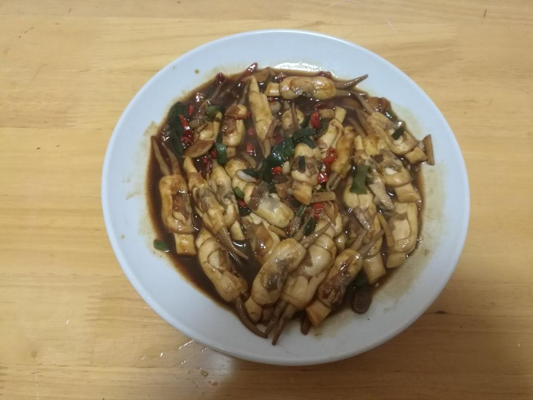 辣炒蛏子肉