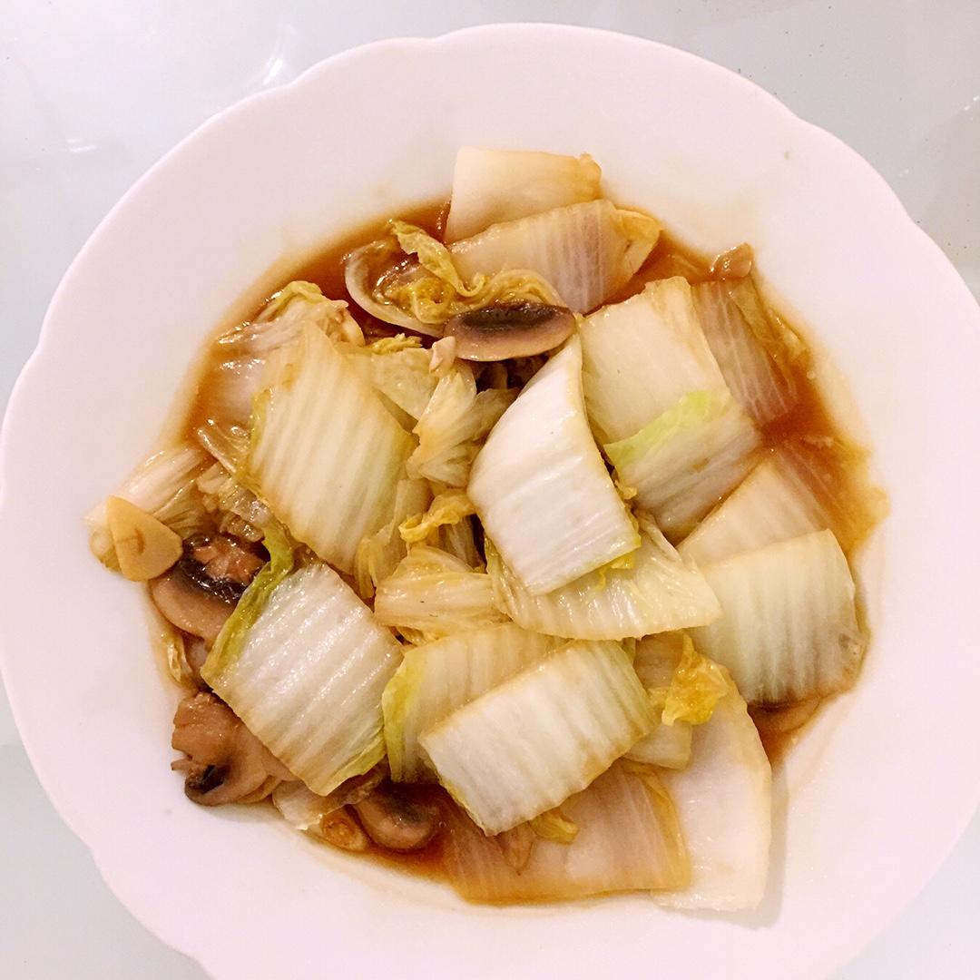 耗油香菇白菜