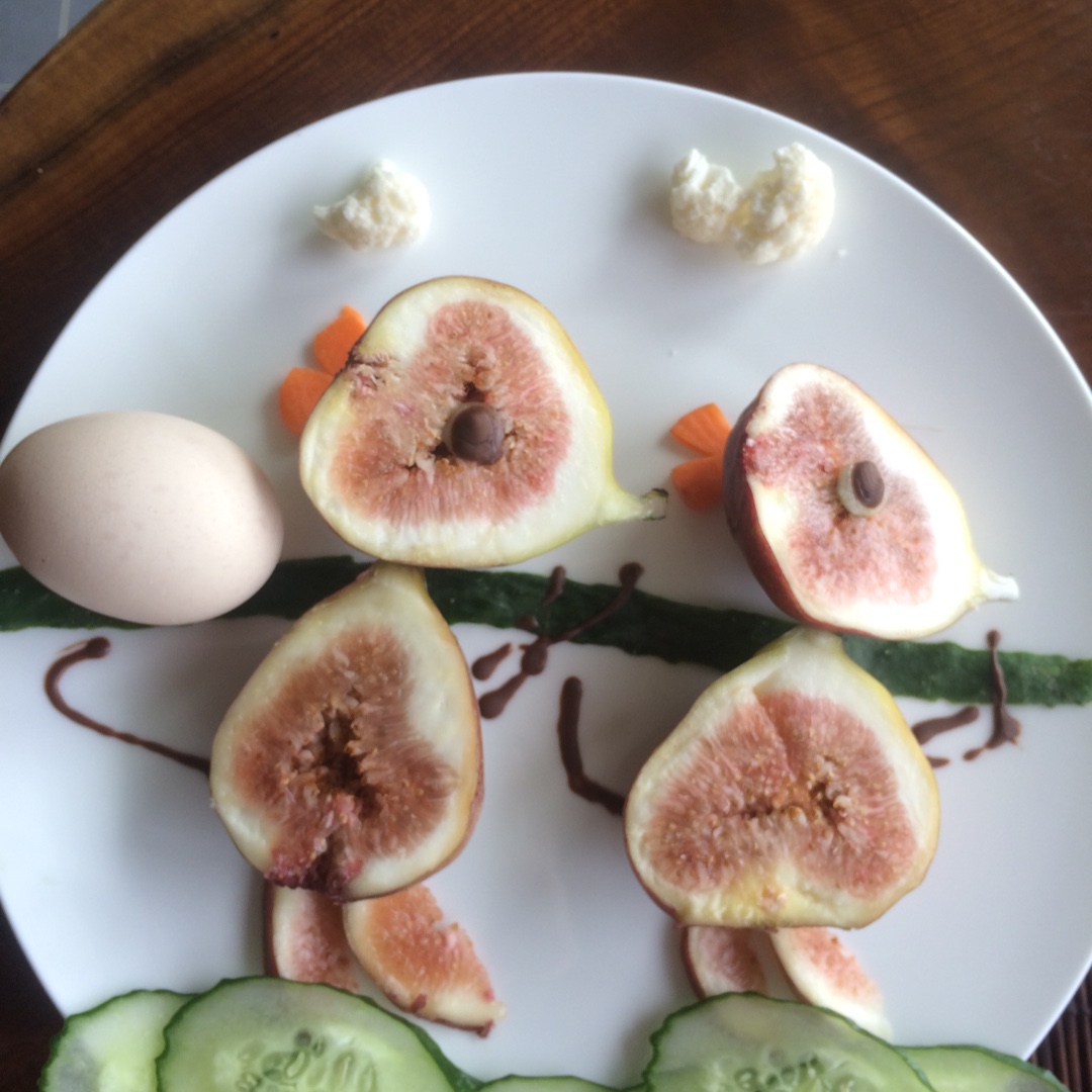 无花果趣味拼盘