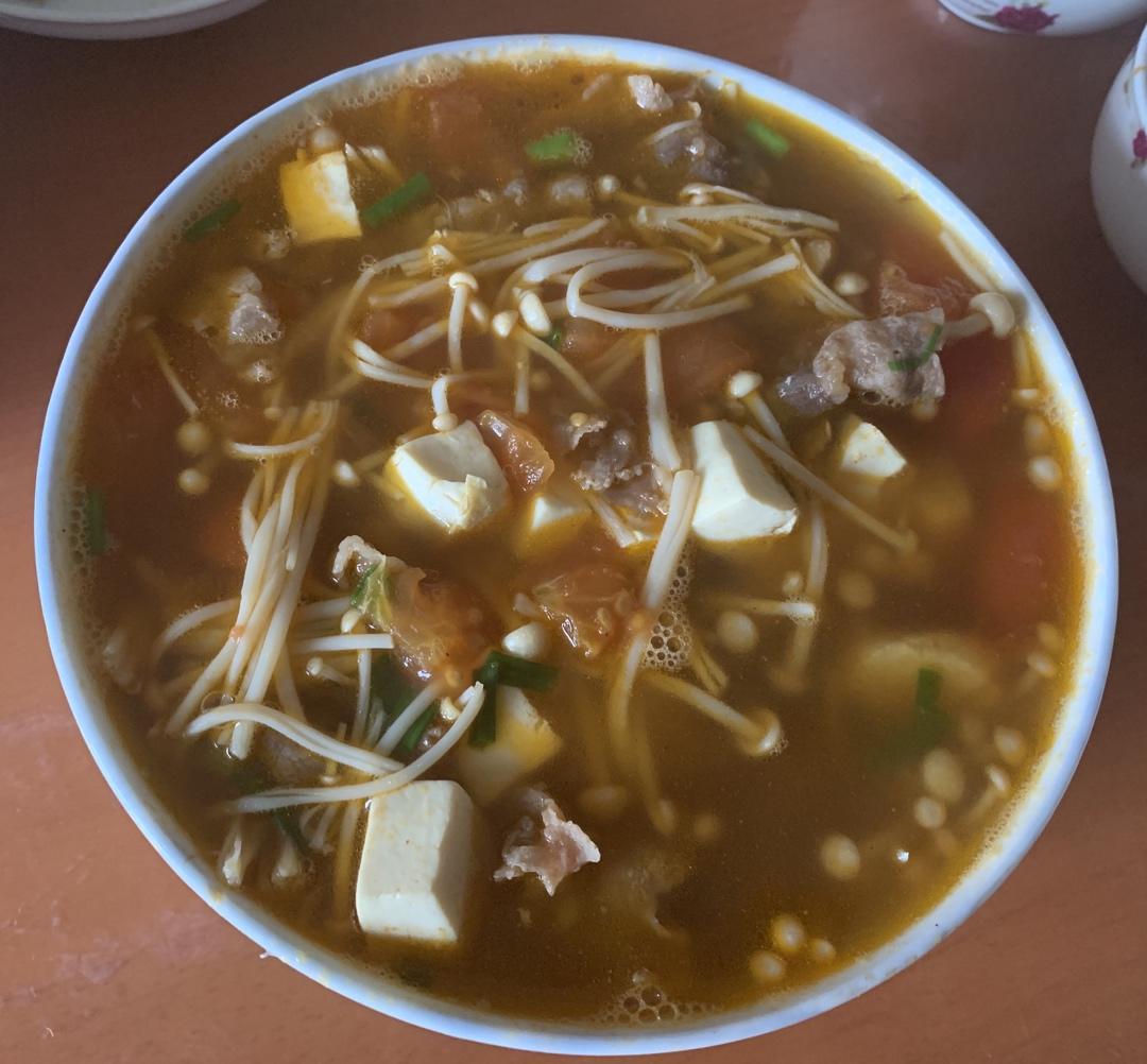 番茄肥牛汤