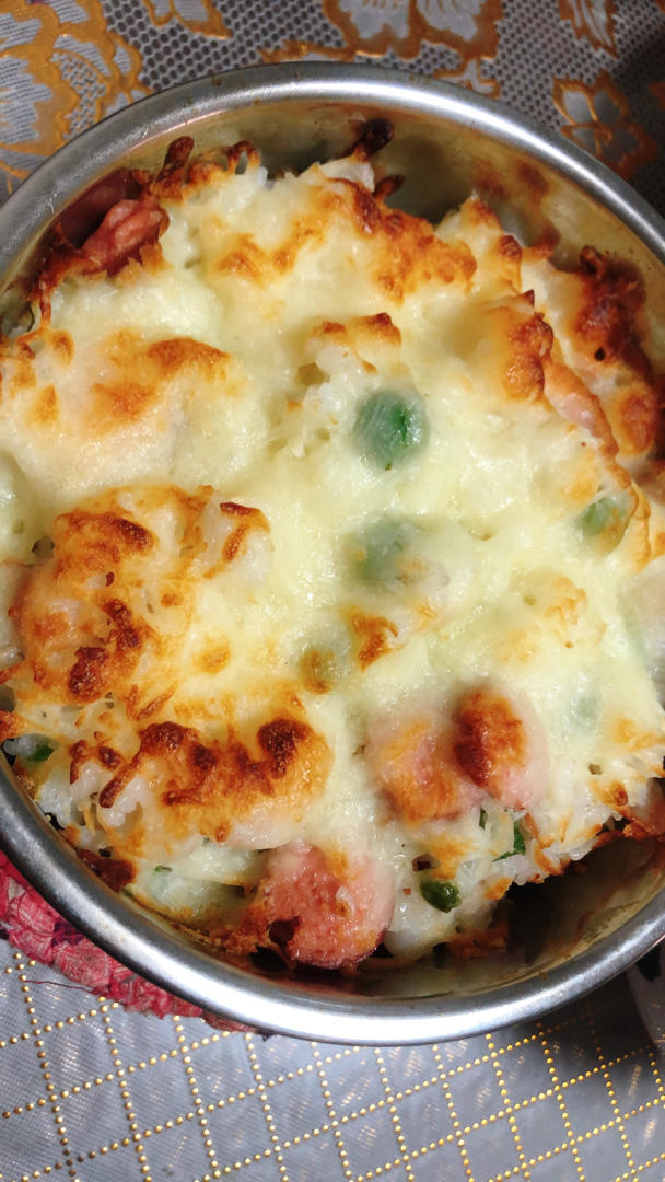 芝士焗饭（烤箱版）