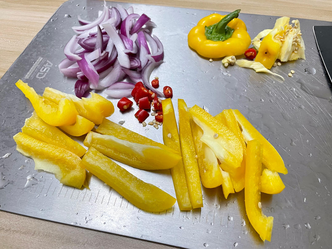 洋葱彩椒牛柳
