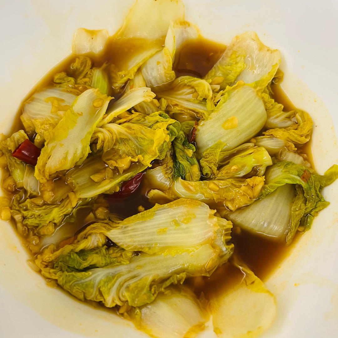 爆下饭的酸辣白菜（零难度）