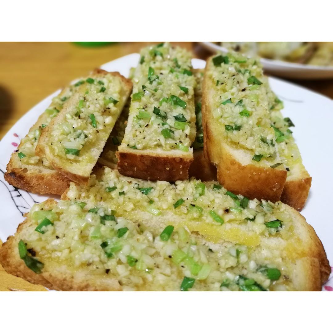 香蒜面包条