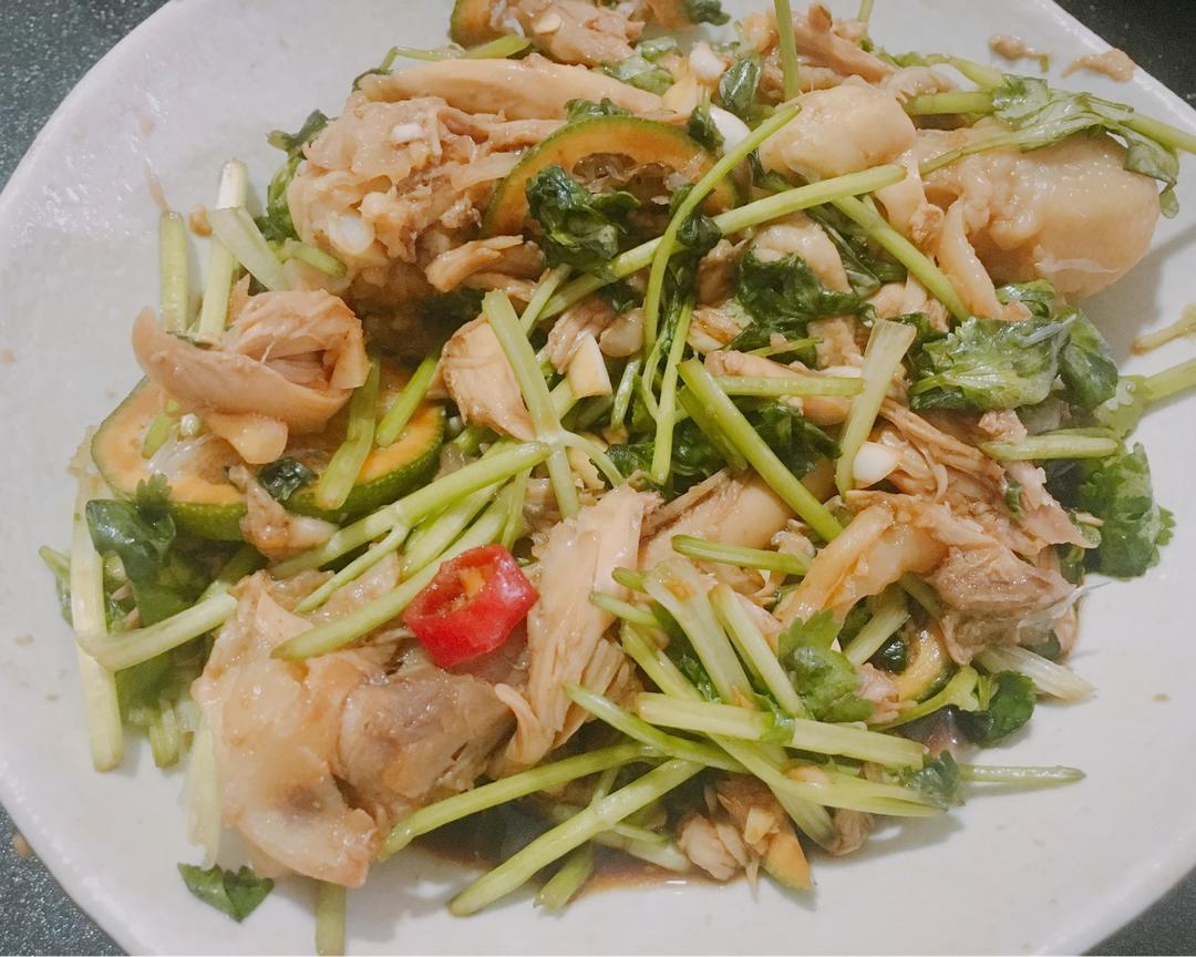 日常快速 手撕鸡肉(鸡腿肉)