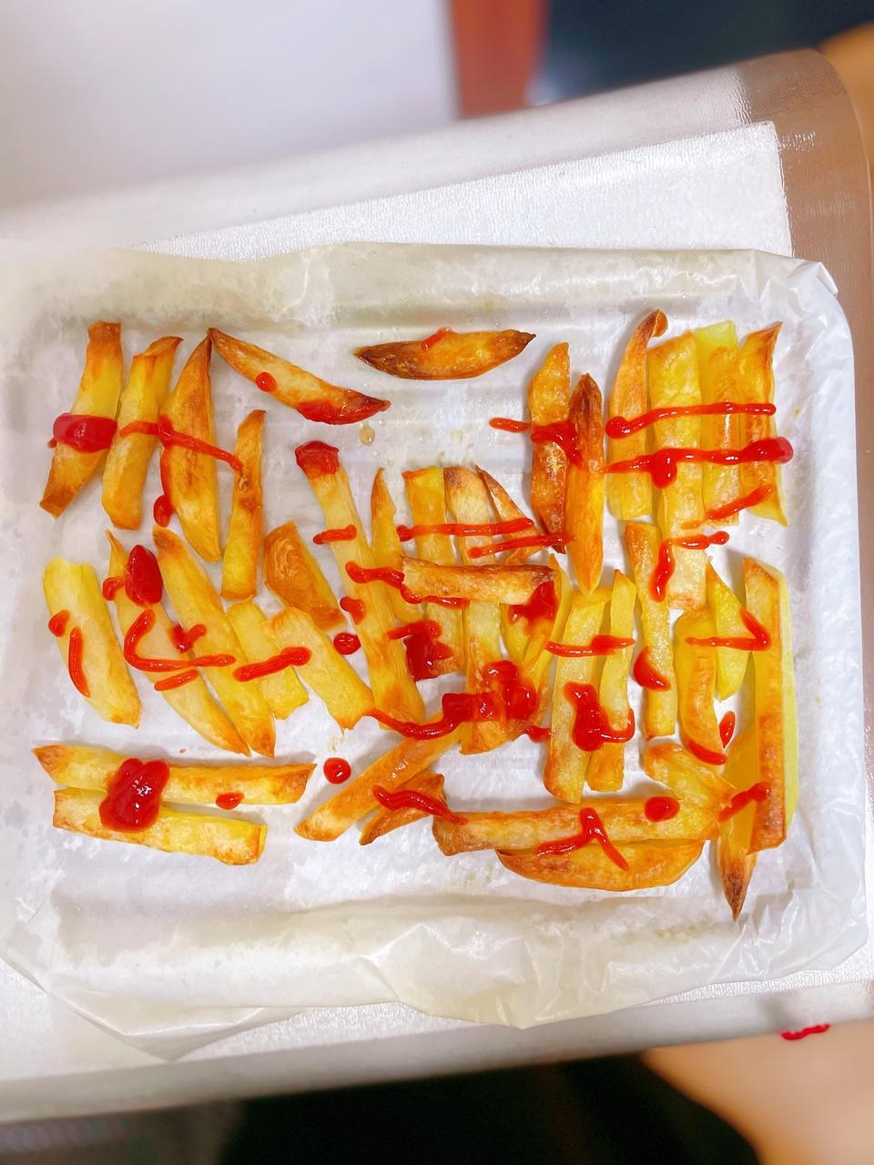 简易版薯条（自留备用）的做法