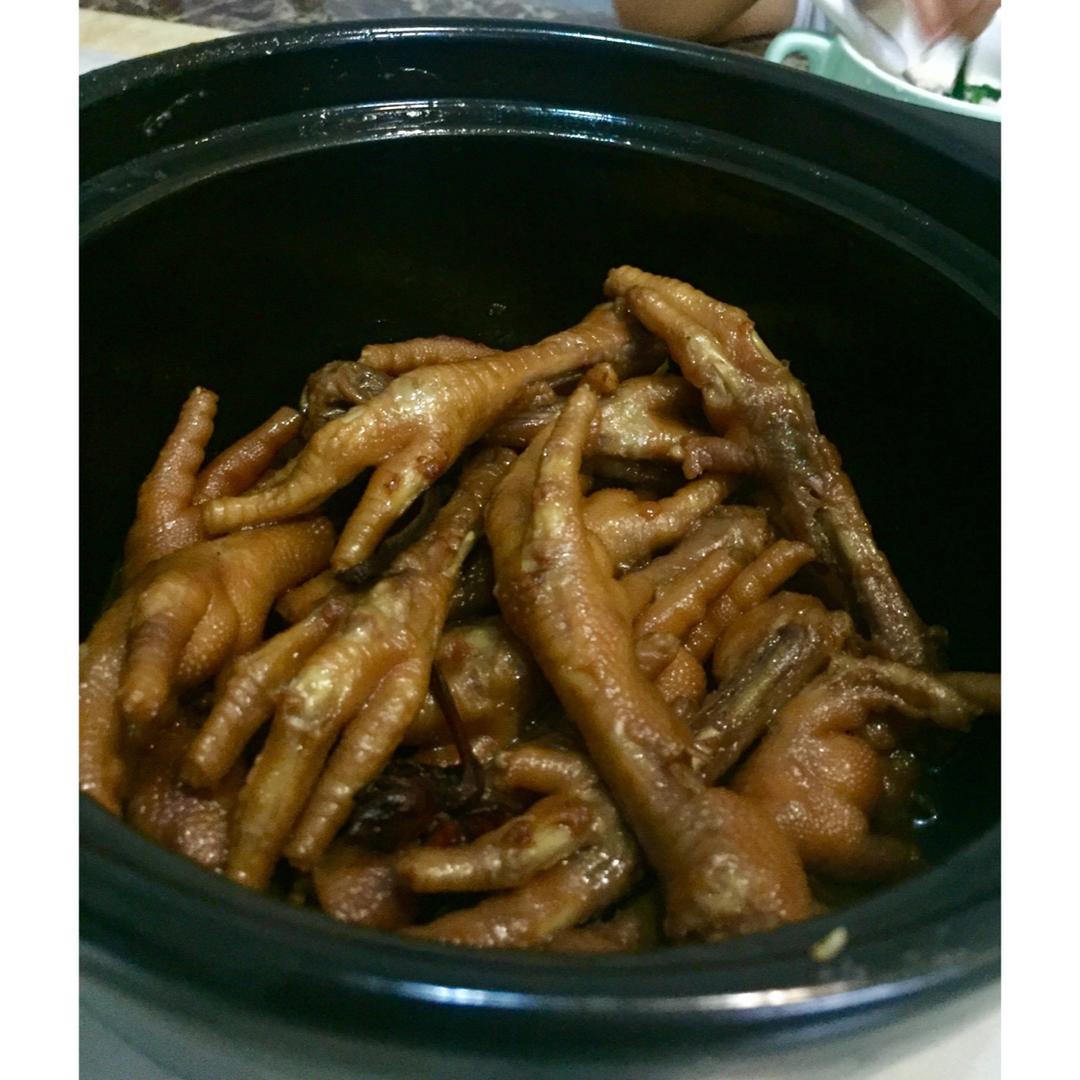 红烧鸡爪