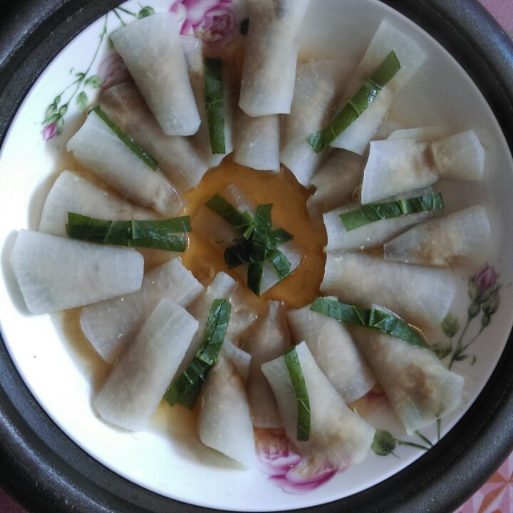 清蒸萝卜肉卷