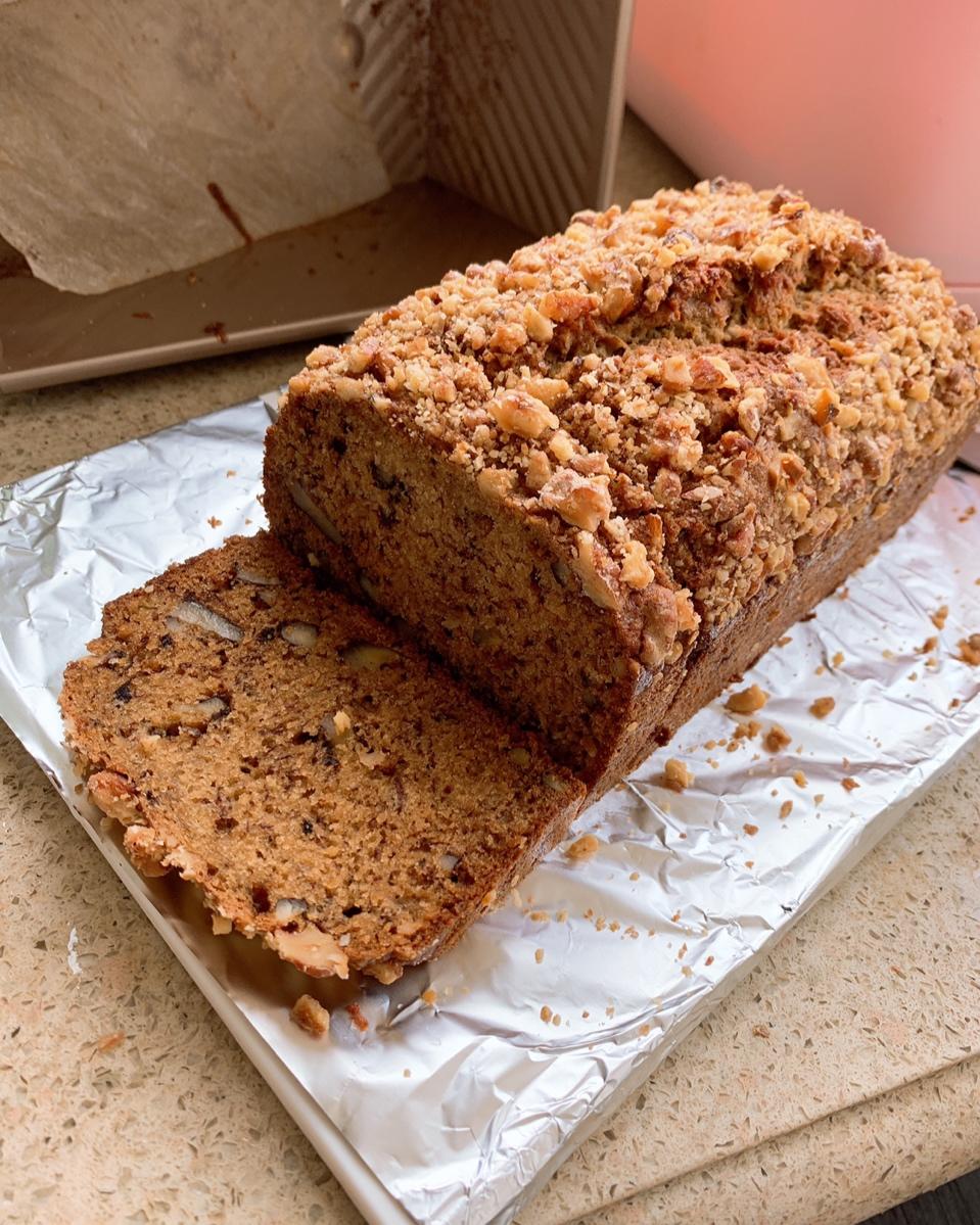 香蕉核桃磅蛋糕 Banana & Walnut Pound Cake