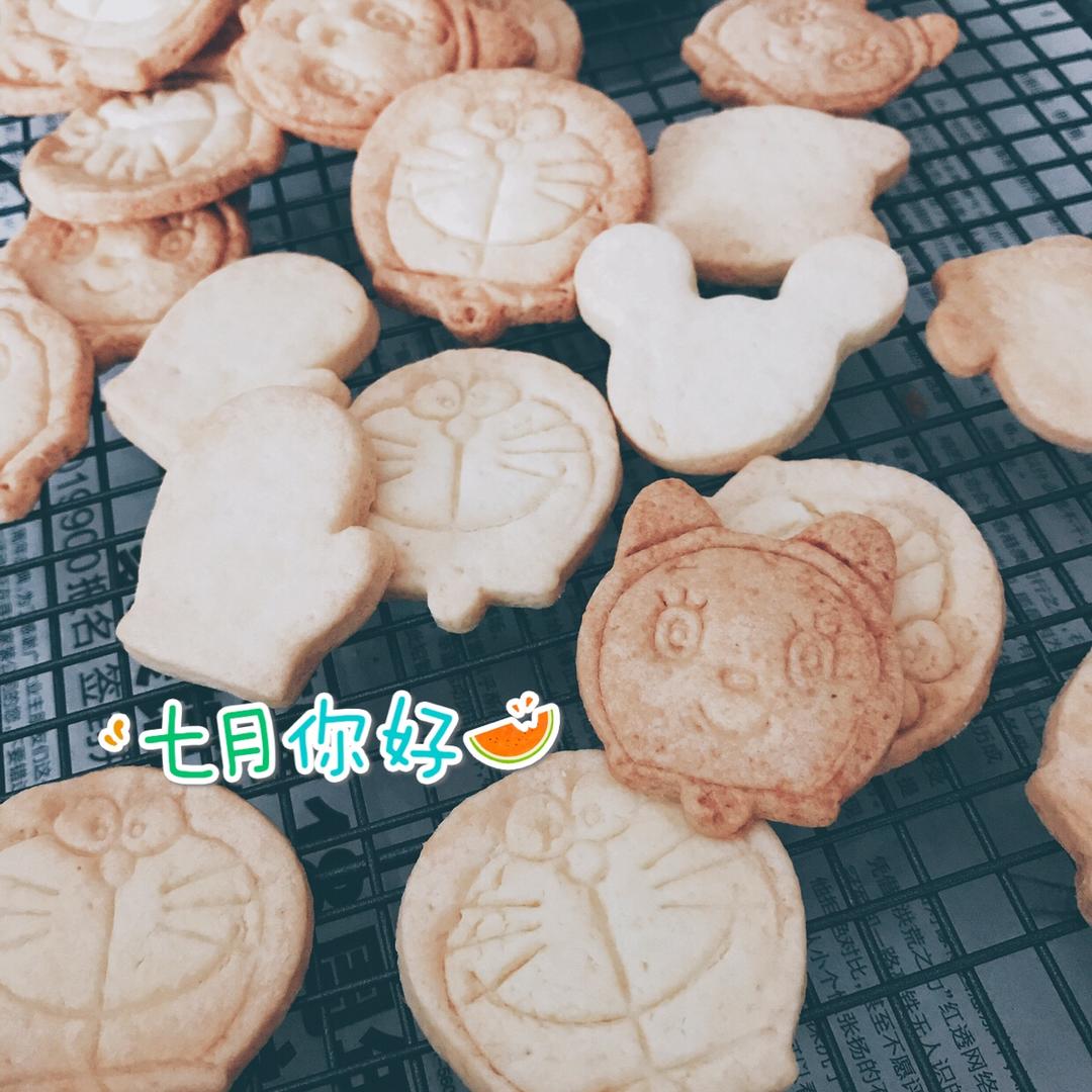 卡通黄油饼干