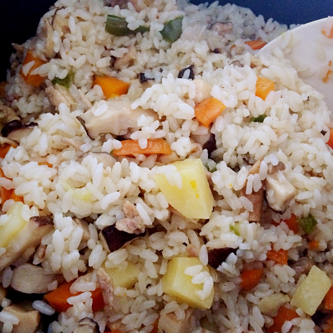 手机用户0821gq4t做的鸡肉蘑菇焖饭