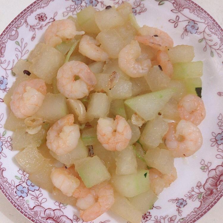 虾仁烧冬瓜「低脂又下饭」