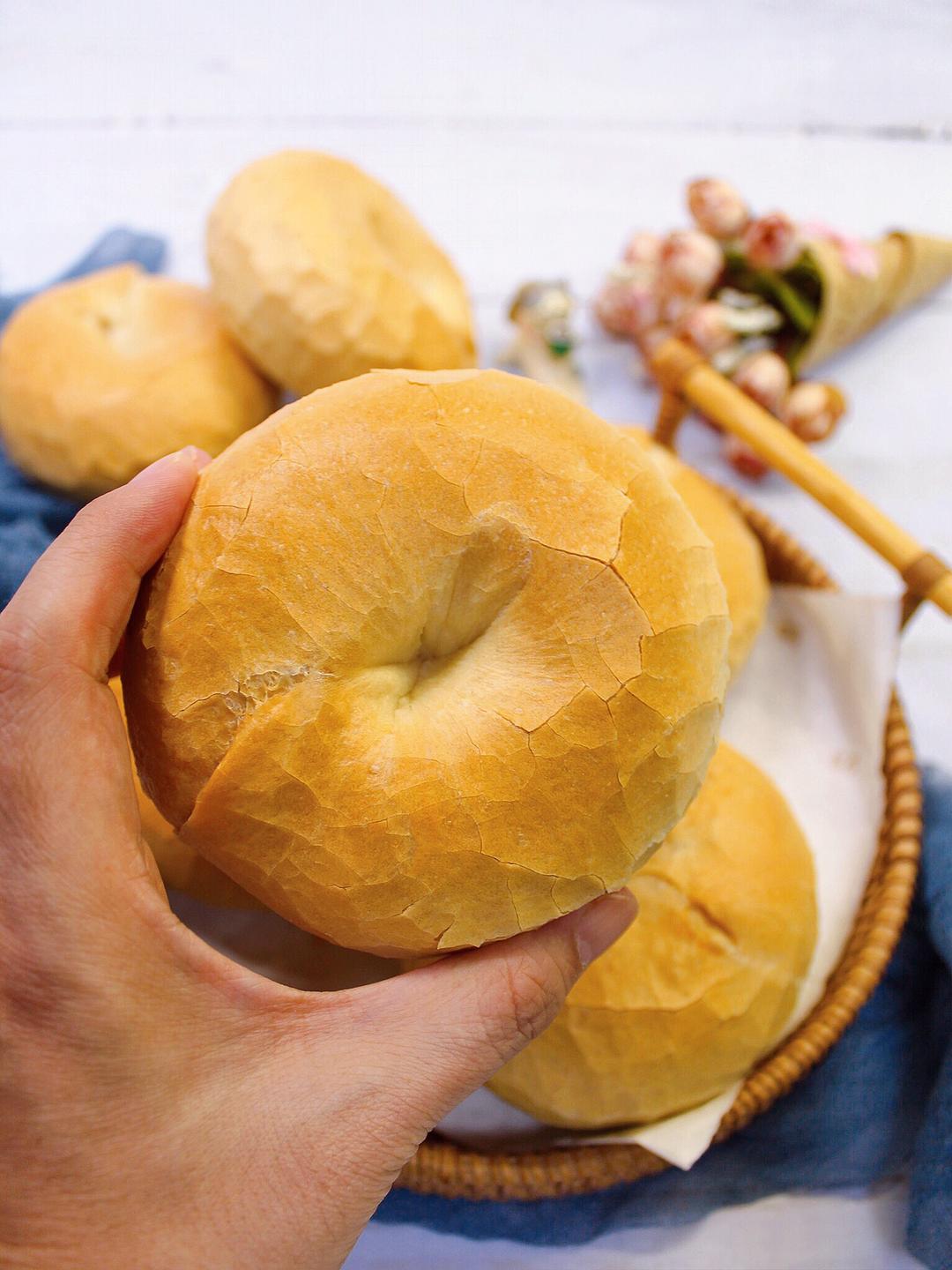 【奶盐贝果🥯的做法步骤图，奶盐贝果🥯怎么做好吃】熊猫 …