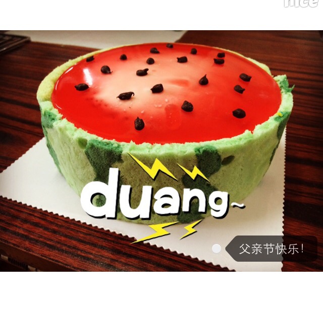 夏日冰凉西瓜慕斯
