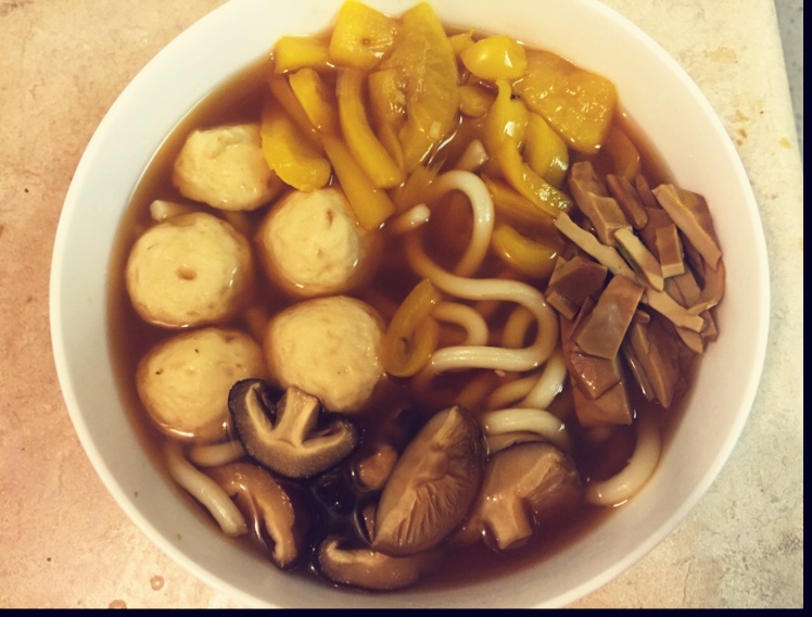 酱油乌东面