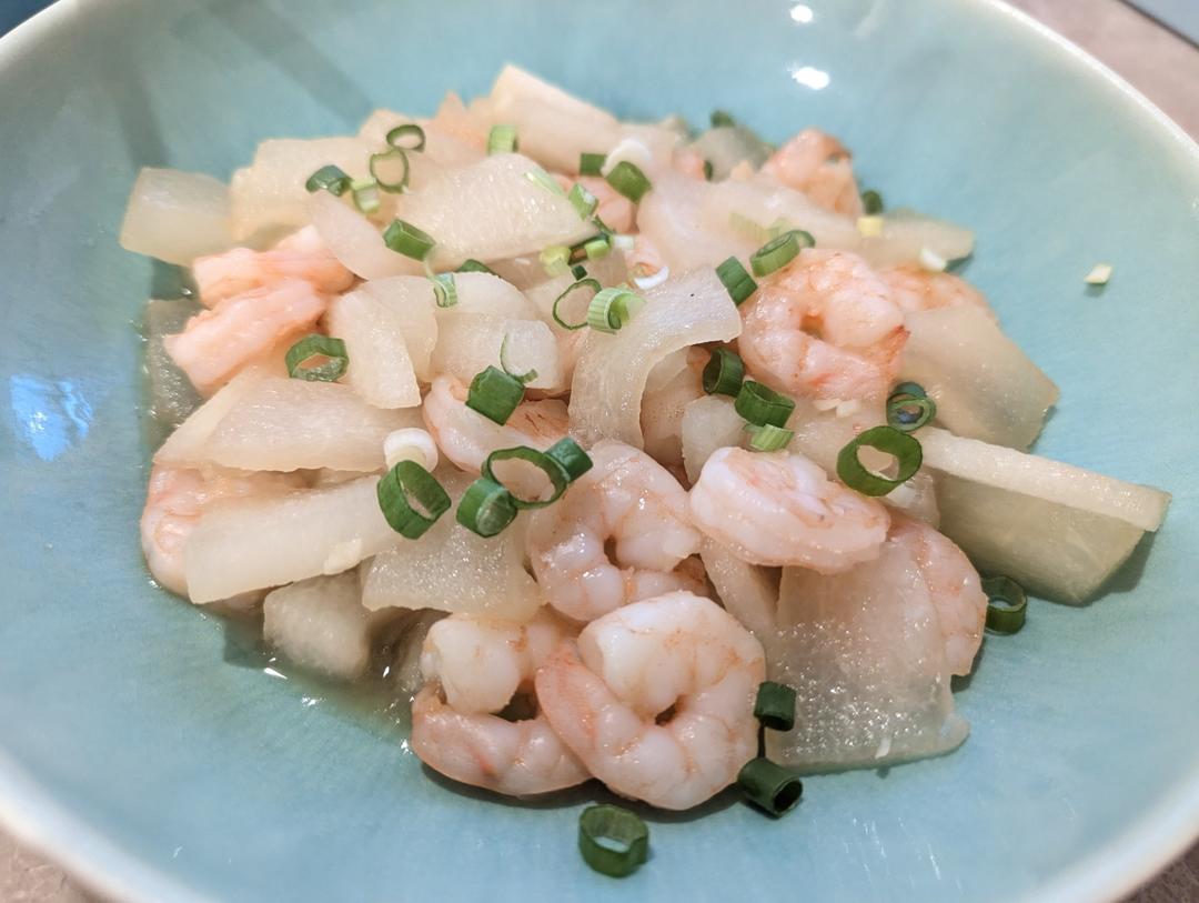 冬瓜虾仁🍤减重必吃❤️超简单零难度❤️