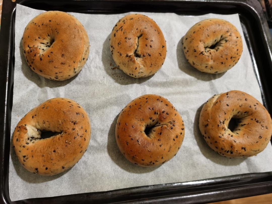 原味贝果🥯/黑芝麻贝果🥯