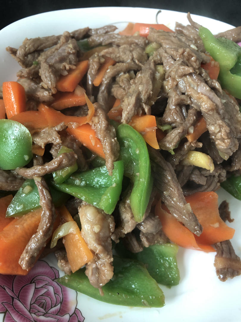 青椒炒牛肉