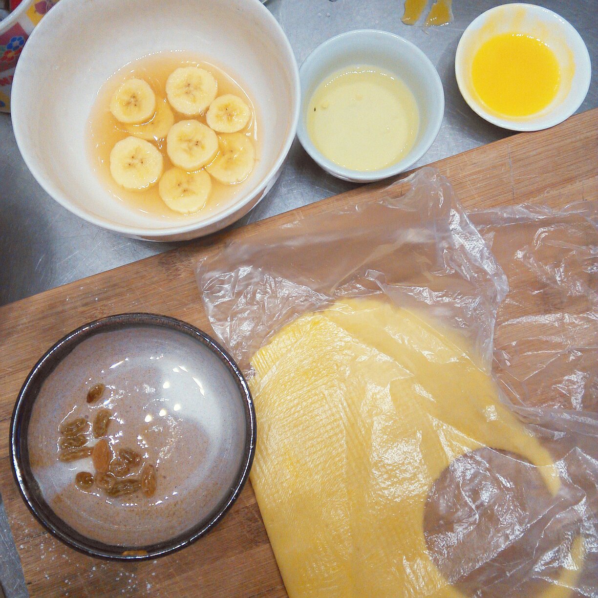 香蕉椰子挞的做法 步骤2