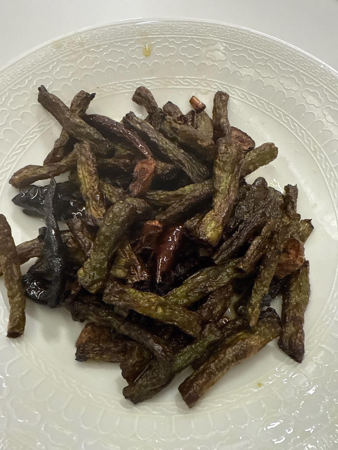 超好吃的干煸豆角