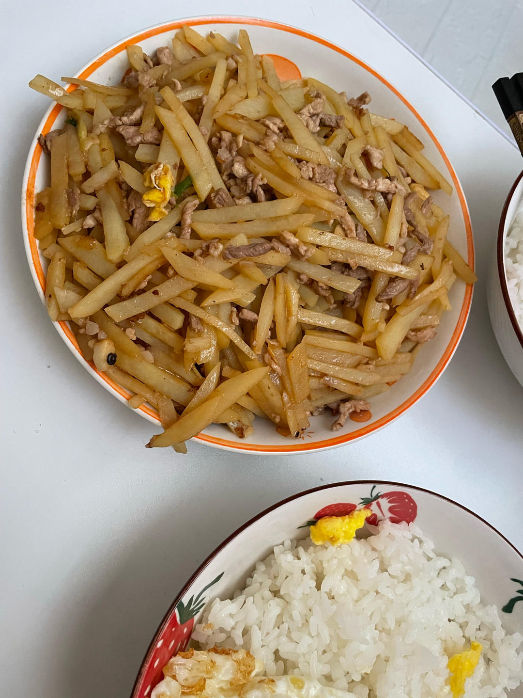 巨香的土豆丝炒肉丝