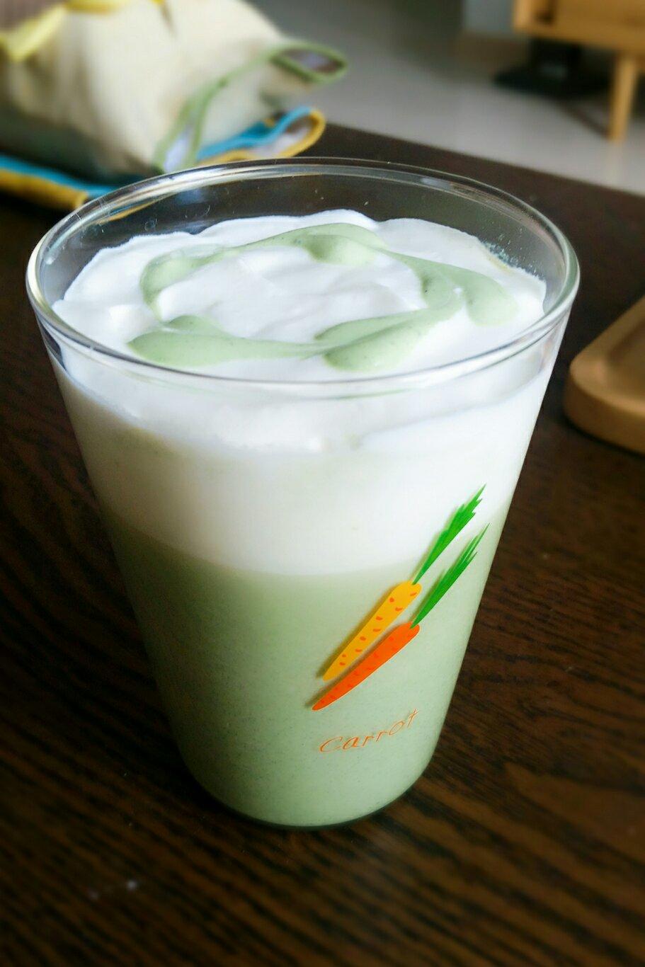 咸奶盖冰抹茶拿铁