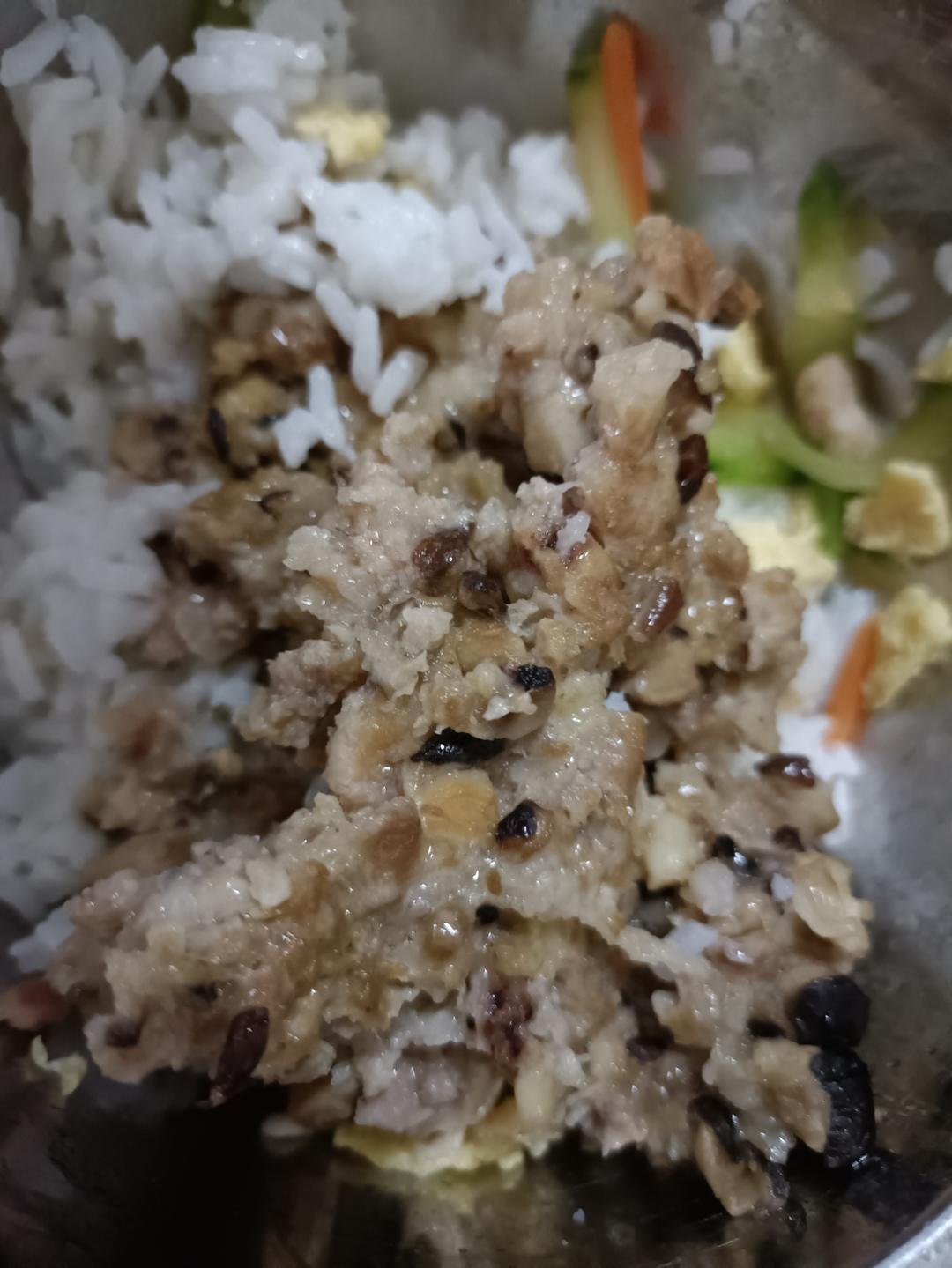 孩子爱吃的蒸肉饼