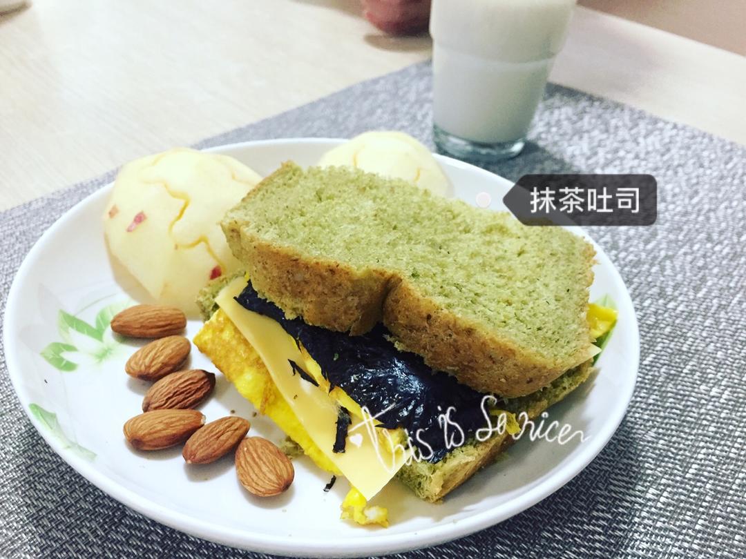 抹茶吐司（面包机版）