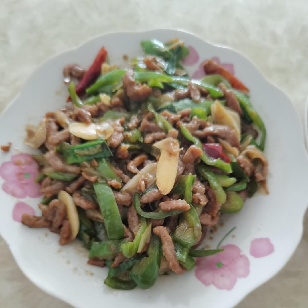小炒牛肉丝