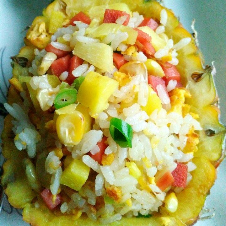 培根菠萝饭