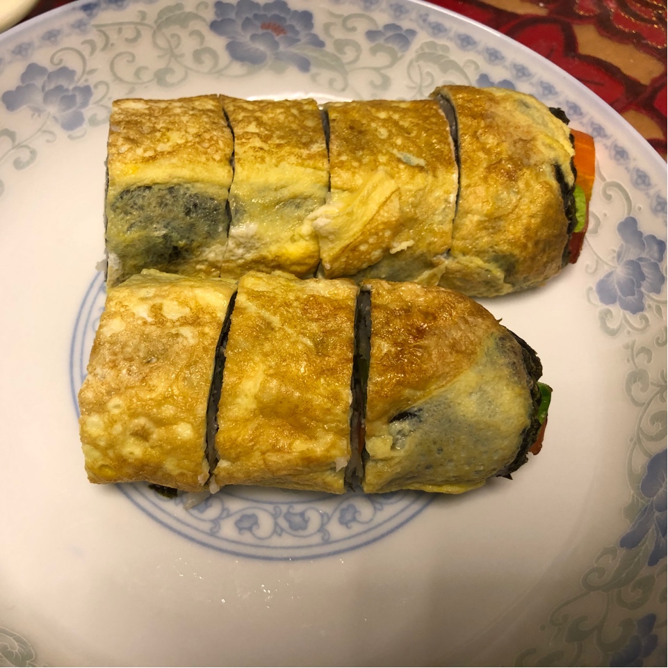 营养早餐～反卷寿司（简单易学）