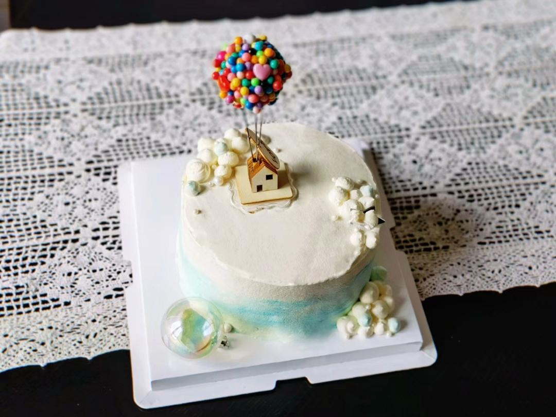 详细的裱花教程--彩虹蛋糕