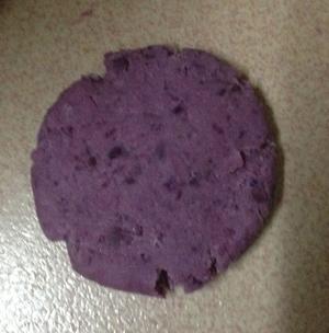 香煎紫薯饼的做法 步骤4