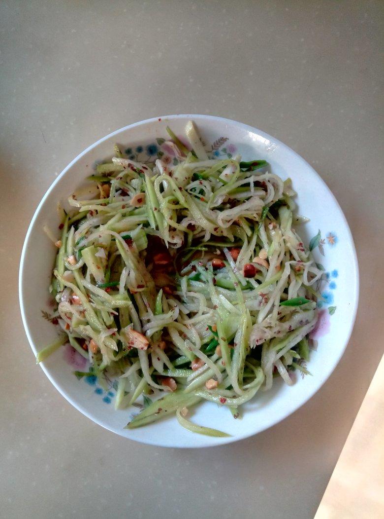 凉拌爽口萝卜丝