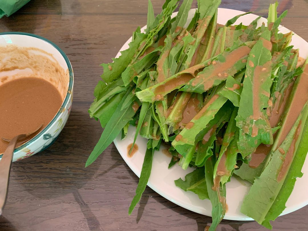 麻酱油麦菜
