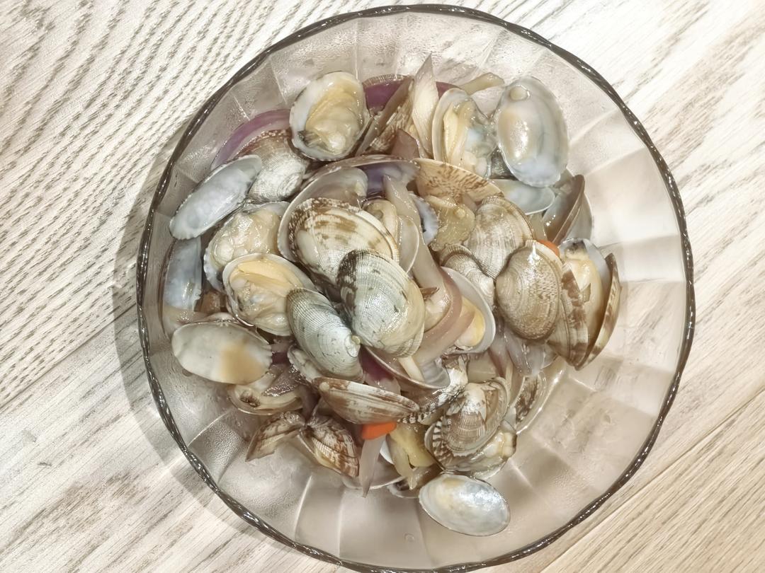5分钟快手菜❗️秒杀路边摊爆炒花甲～好吃到爆