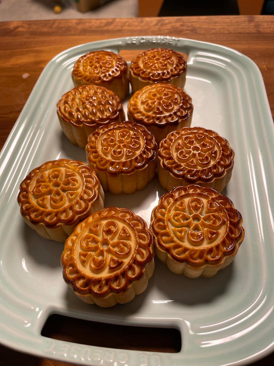 【终极版广式月饼配方】表皮油亮的秘诀！