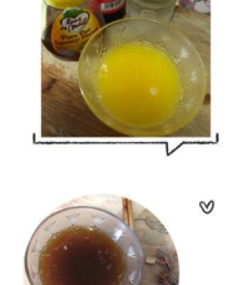 橙香鸡腿