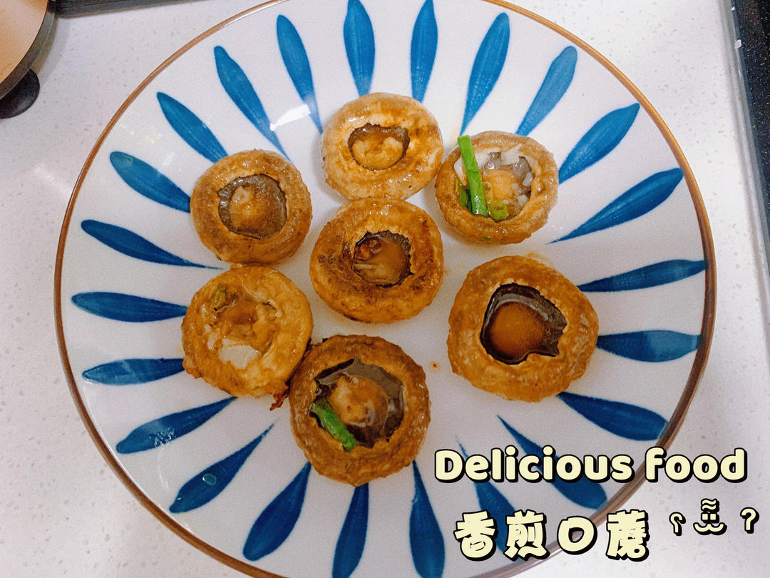香煎口蘑  鲜的扭起来