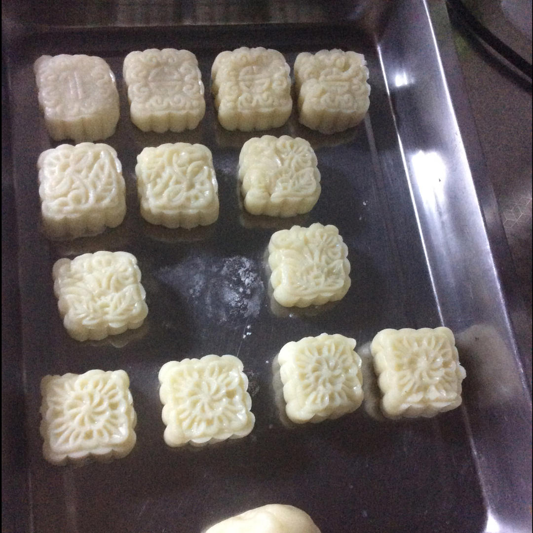 榴莲冰皮月饼的榴莲馅