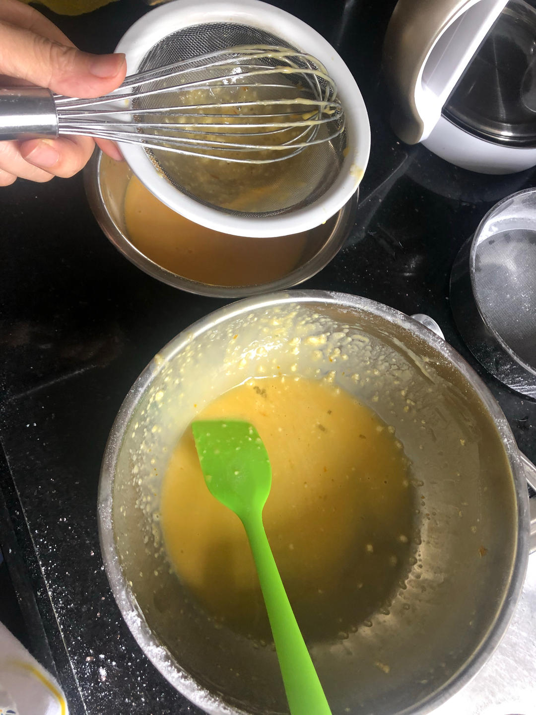 奶黄馅儿和奶黄包